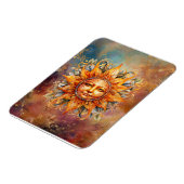 Digitale Kunst der kosmischen Sonne Magnet (Linke Seite)