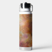 Digitale Kunst der kosmischen Sonne Personalisiert Trinkflasche (Hinten)