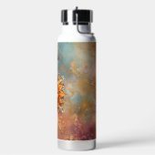 Digitale Kunst der kosmischen Sonne Personalisiert Trinkflasche (Links)