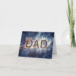 Digitale Kunst des Vatertages Karte