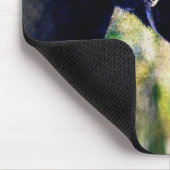 Digitale Kunst für das Schwarze Pferd Mousepad (Ecke)
