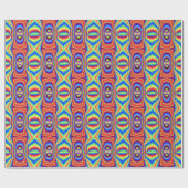 Digitale Kunst in Dimensionen Geschenkpapier (Flach)