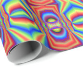 Digitale Kunst in Dimensionen Geschenkpapier (Rolleneckpunkt)