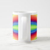 Digitale Kunst in Dimensionen Jumbo-Tasse (Rückseite)