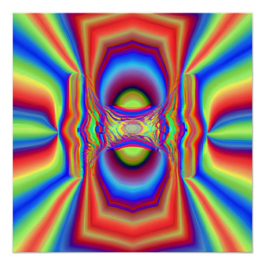 Digitale Kunst in Dimensionen Poster (Vorderseite)