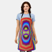 Digitale Kunst in Dimensionen Schürze (Getragen)