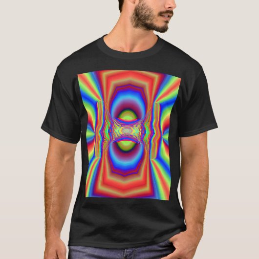 Digitale Kunst in Dimensionen T-Shirt (Vorderseite)