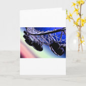 digitale Kunst Jahrtausendrad Londons Karte (Gelbe Blume)