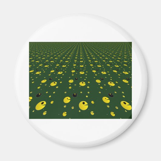 Digitale Kunst Magnet (Vorne)