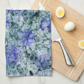 Digitale Kunst mit abstraktem Hintergrund Geschirrtuch (Viertel Falte)