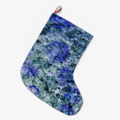 Digitale Kunst mit abstraktem Hintergrund Großer Weihnachtsstrumpf (Vorderansicht (hängend))