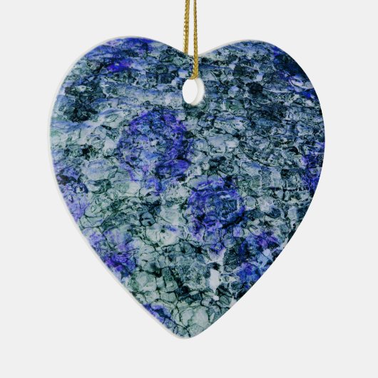 Digitale Kunst mit abstraktem Hintergrund Keramik Ornament (Rechts)