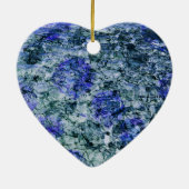 Digitale Kunst mit abstraktem Hintergrund Keramik Ornament (Hinten)