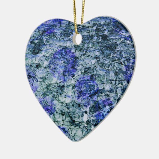 Digitale Kunst mit abstraktem Hintergrund Keramik Ornament (Links)