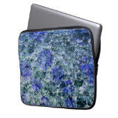 Digitale Kunst mit abstraktem Hintergrund Laptopschutzhülle (Vorderseite Links)