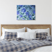 Digitale Kunst mit abstraktem Hintergrund Leinwanddruck (Insitu (Schlafzimmer))