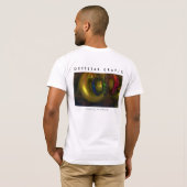 Digitale Kunst T-Shirt (Schwarz voll)