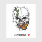 Digitale Kunst und Handschuhe Aufkleber (Blatt)