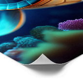 Digitale Kunst und Kultur Poster (Ecke)