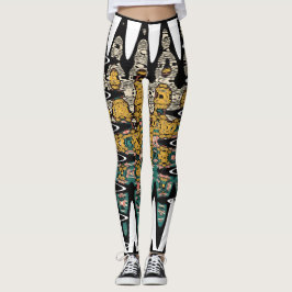 digitale Kunst Vögel Leggings