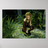 Digitale Kunst warten Poster (Vorne)