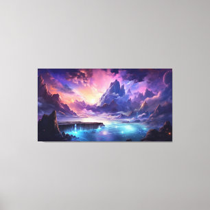 Digitale Kunstdarstellung Leinwanddruck