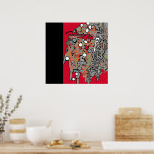 Digitale Kunstgalerie Poster (Küche)