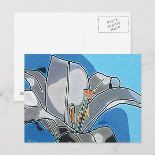 Digitale Kunstkarte Postkarte (Vorne/Hinten)