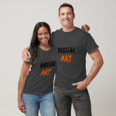 "Digitale Kunsttypografie T-Shirt (Unisex)