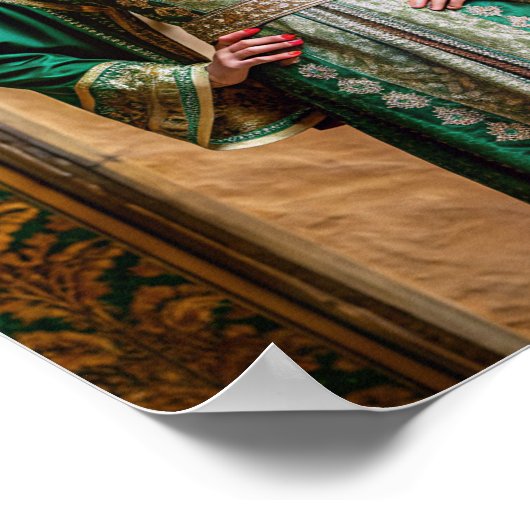 Digitale Kunstwand Poster (Ecke)