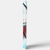 Digitale Lackvergrößerung mit Schwarzweiß Case-Mate iPhone Hülle (Rückseite / Rechts)