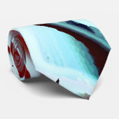 Digitale Lackvergrößerung mit Schwarzweiß Krawatte (Gerollt)