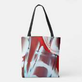 Digitale Lackvergrößerung mit Schwarzweiß Tasche (Rückseite)