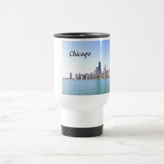 Digitale Luft Pinselstrich von CHicago Reisebecher
