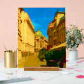 Digitale Malerei in Bukarest Acrylschild (Hochzeit)