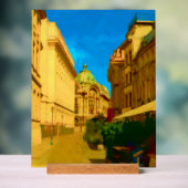 Digitale Malerei in Bukarest Acrylschild (Neutral)