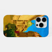 Digitale Malerei in Bukarest iPhone Hülle (Rückseite (Horizontal))