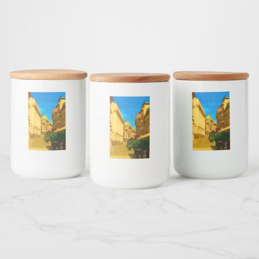 Digitale Malerei in Bukarest Lebensmitteletikett (Flaschen)