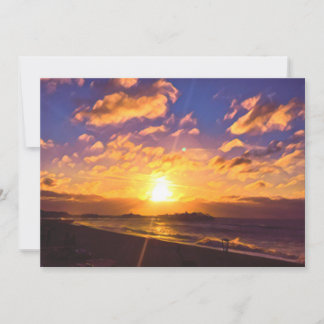 Digitale Malerei - Phantastischer Sonnenaufgang üb