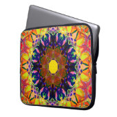 Digitale Malerei Schöne Abstrakte Farbwiedergabe Laptopschutzhülle (Vorderseite Links)