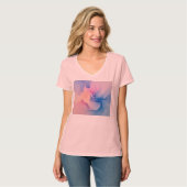 Digitale Malerei T-Shirt (Vorderseite Vollansicht)