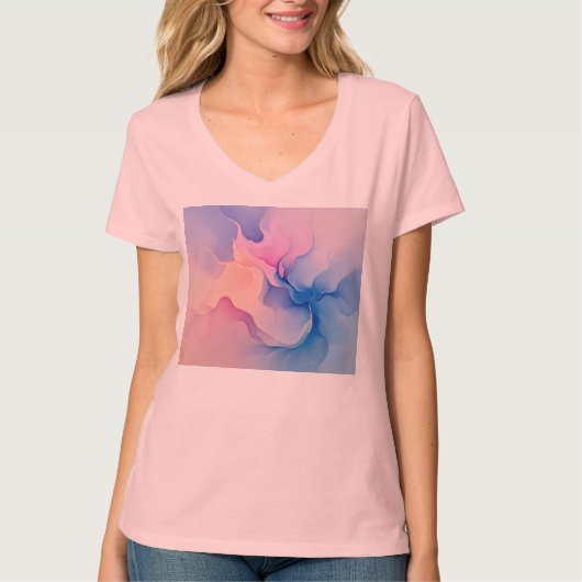 Digitale Malerei T-Shirt (Vorderseite)