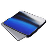 Digitale Malstruktur. Abstrakte Ölfarbe Laptopschutzhülle (Vorne Knopf)