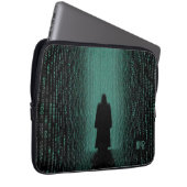Digitale Matrix-Korridor-Cyber-Schatten Laptopschutzhülle (Vorne Rechts)
