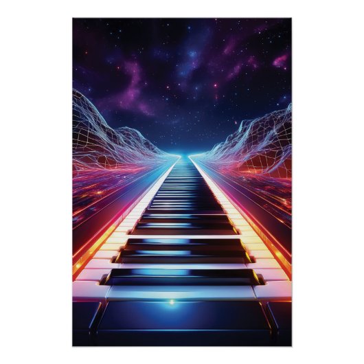 Digitale Melodien Poster (Vorderseite)