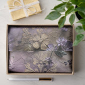 Digitale Mixed-Medien für Shabby Chic, Blumen und Seidenpapier (Geschenk)