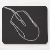 Digitale Mouse-Form auf der Maus Mousepad (Vorne)