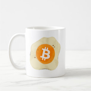 Digitale Münze-Ei-Abstrakt-Illustration Modern Gel Kaffeetasse