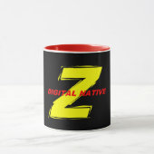 DIGITALE NATIVE Tasse (Zentrum)