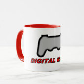 Digitale native Tasse (Vorderseite Links)